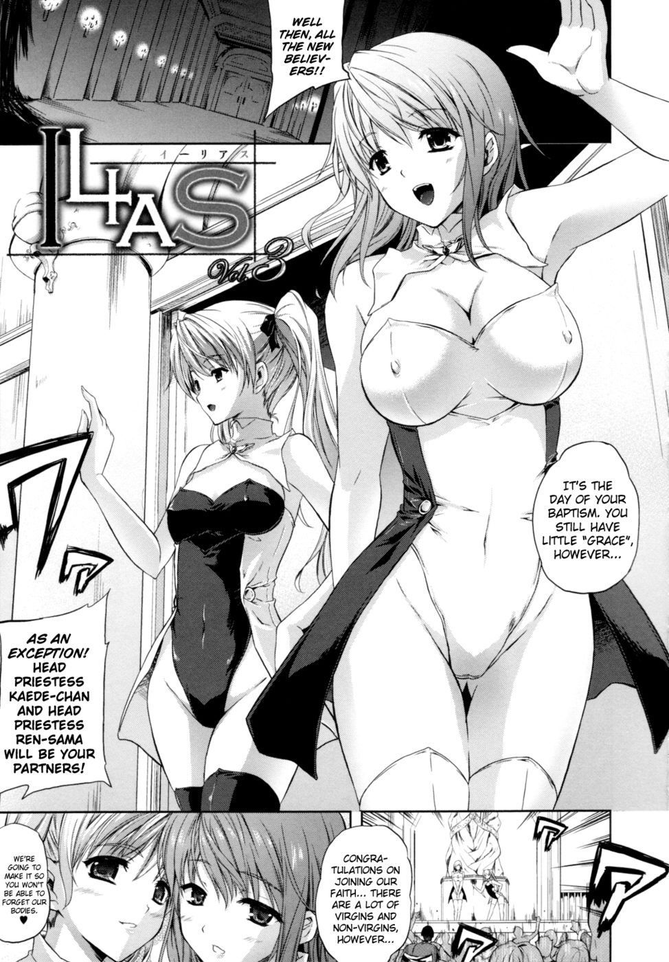 Hentai Manga Comic-ILIAS-Chapter 4-1